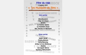 Fête du club - 2 juillet 2011