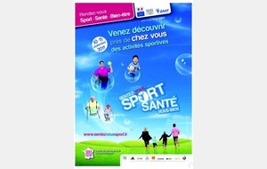 10 septembre - Sentez vous sport santé vous bien