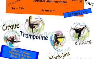 Journées multi activités