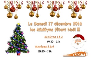 Les minigyms fêtent Noël