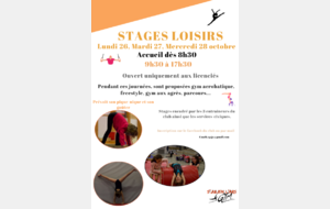 Stages loisirs 