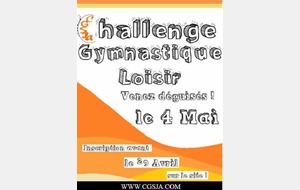 Challenge gymnastique loisir