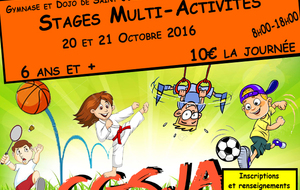 Stages Multi-Activités de Toussaint