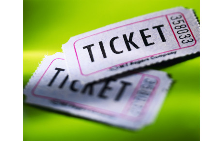 Retrait des tickets d'entrée pour le spectacle de Noël