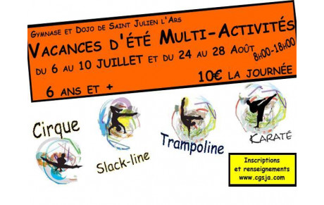 Vacance d'été Multi-Activités