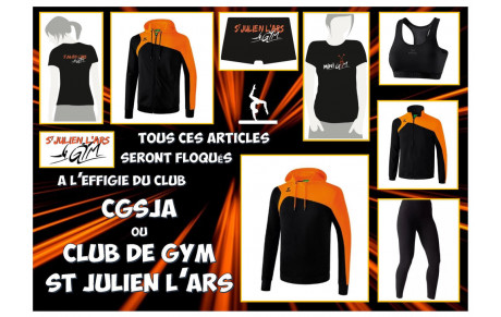 Nouvelle Commande Tenues 