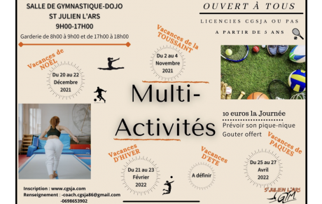 Multi activités Noël 2021