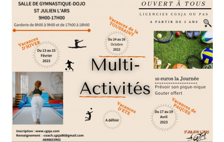 Multi activités 2023-2024